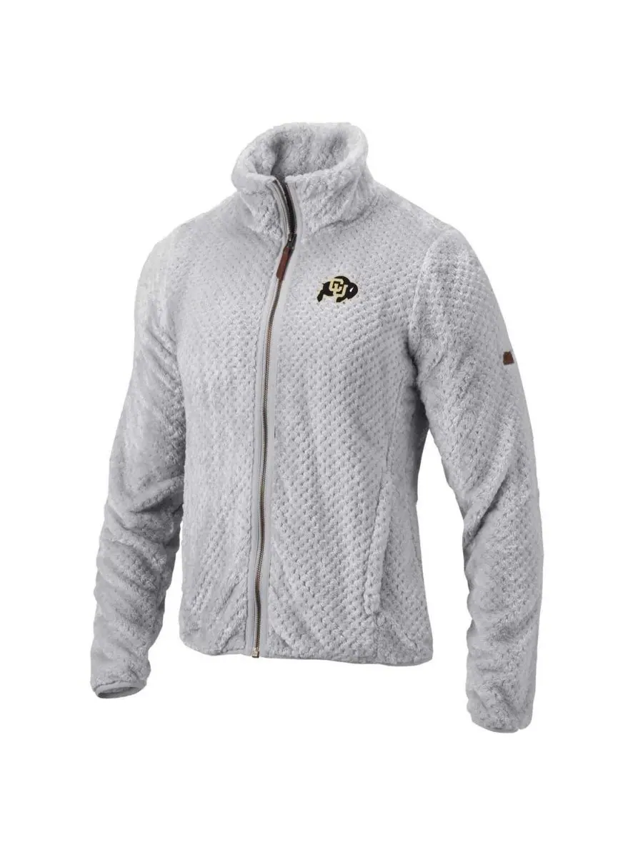 Columbia Женская серая куртка Colorado Buffaloes Fire Side II на молнии — изображение 2 из 3, серый