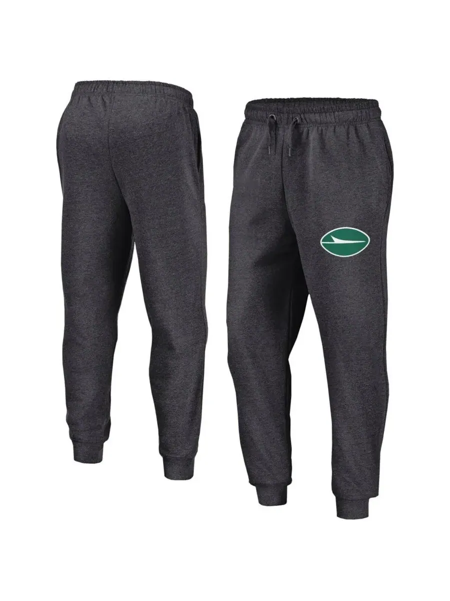 Fanatics Мужские флисовые спортивные брюки New York Jets Boost цвета меланж и угольно-серого — изображение 1 из 3