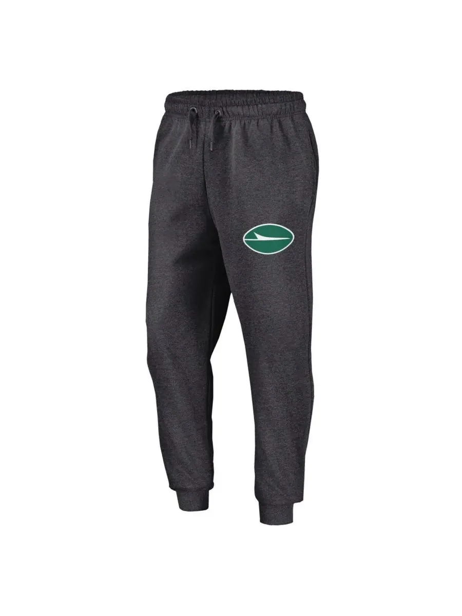 Fanatics Мужские флисовые спортивные брюки New York Jets Boost цвета меланж и угольно-серого — изображение 2 из 3