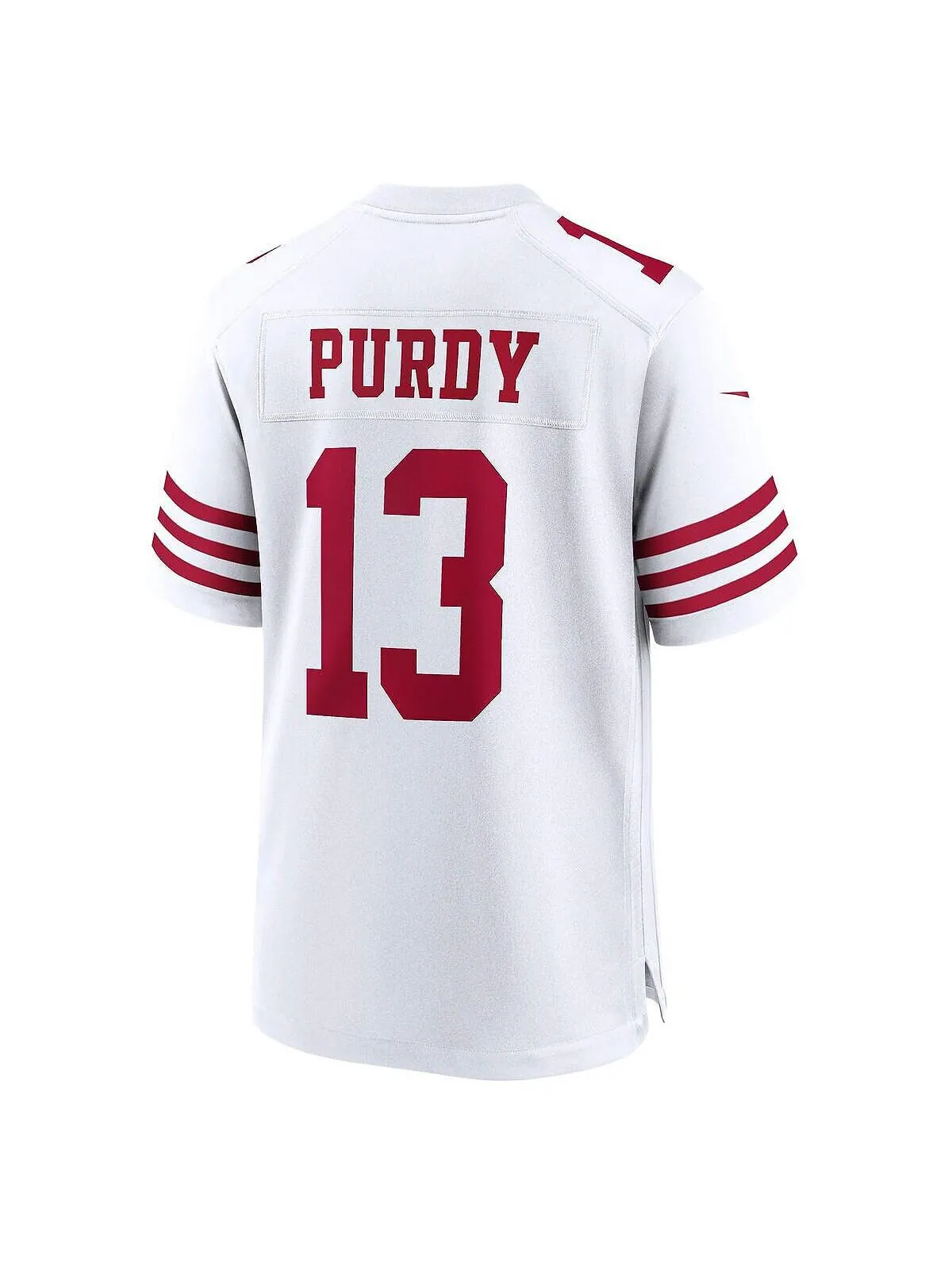 Мужская футболка brock purdy white san francisco 49ers game player Nike — изображение 2 из 3, белый