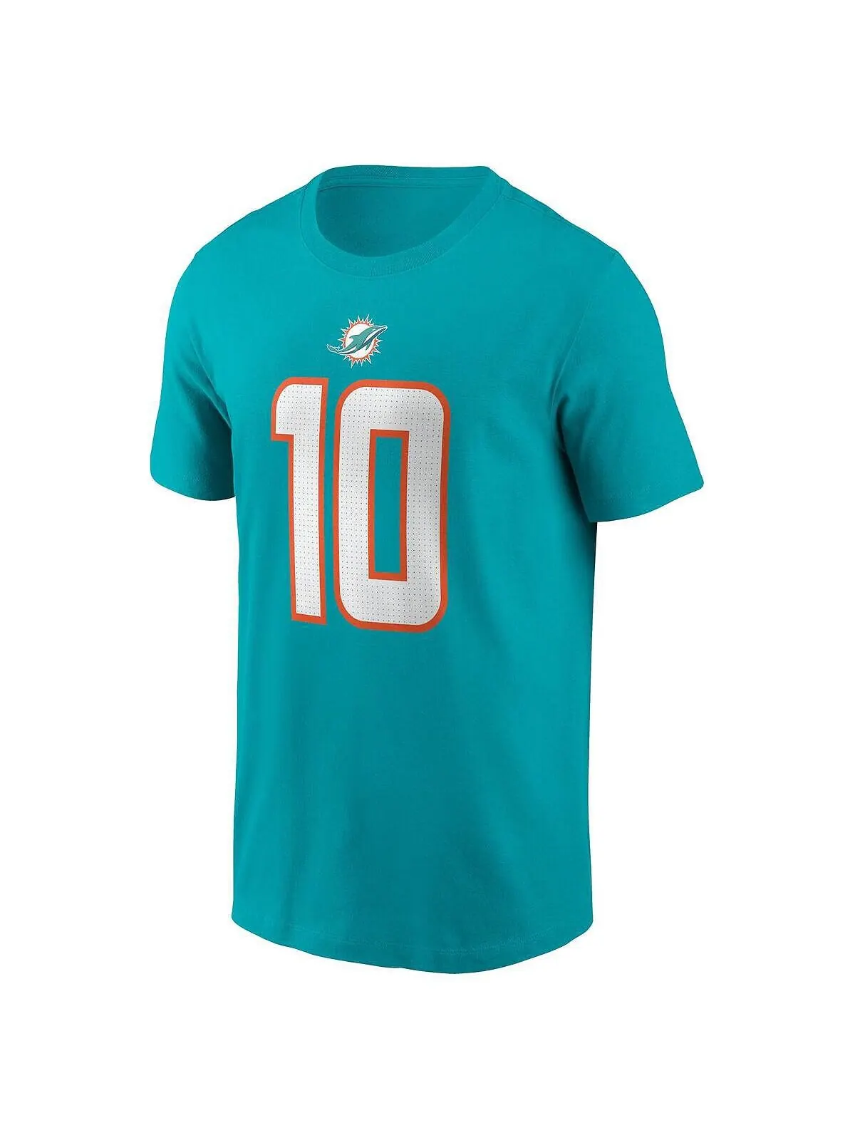 Мужская футболка Tyreek Hill Aqua Miami Dolphins с именем и номером игрока Nike — изображение 2 из 3, голубой