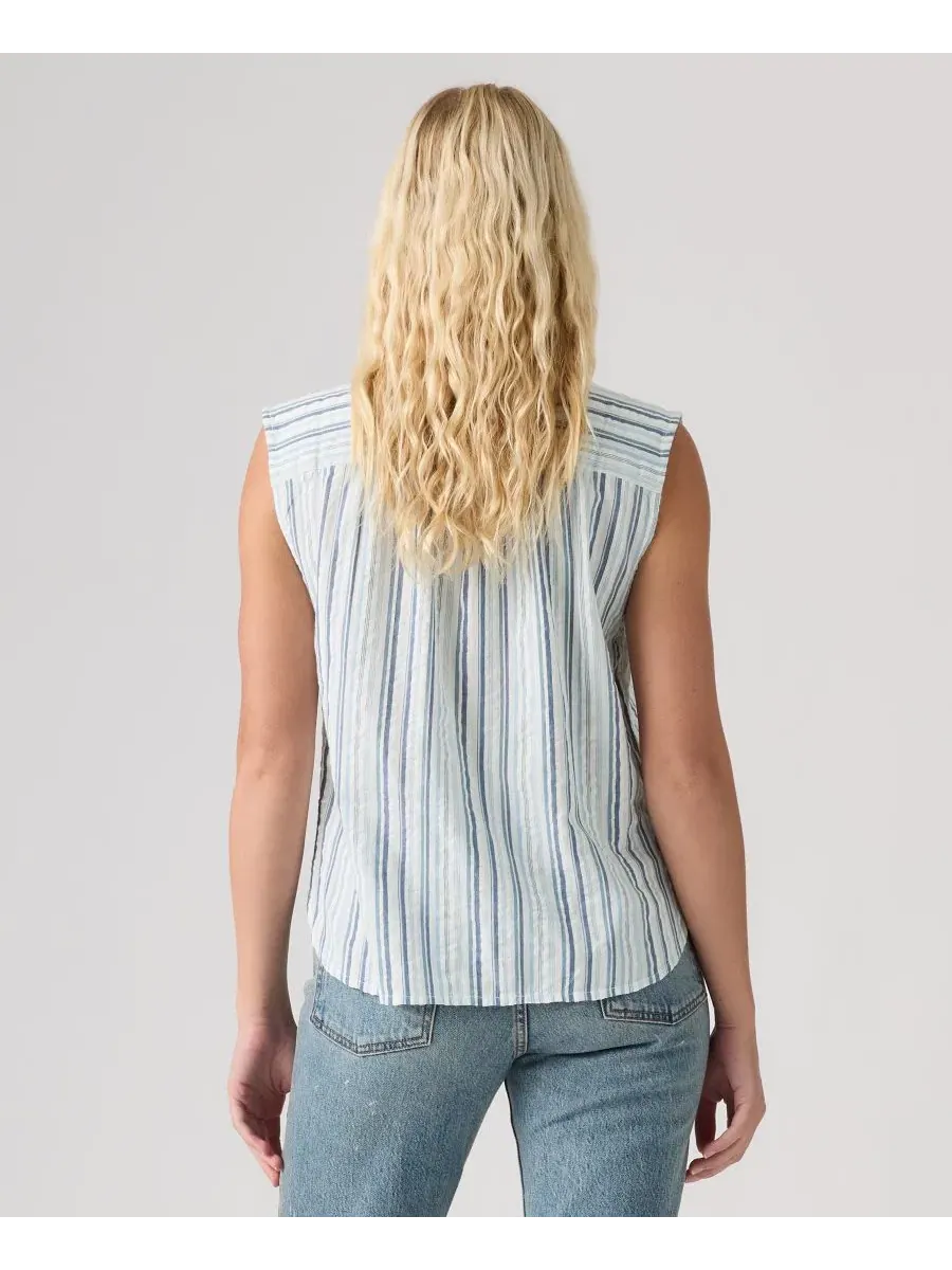 Женская блузка Londynn с воротником-стойкой и свободным кроем Levi'S — изображение 4 из 4