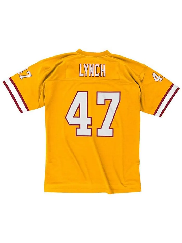Мужская футболка John Lynch Tampa Bay Buccaneers Replica Throwback Джерси Mitchell & Ness — изображение 3 из 3, оранжевый