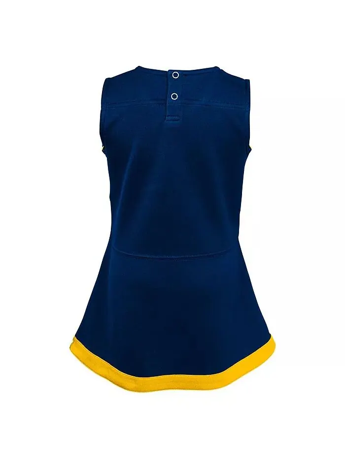 Платье-джемпер Big Girls Navy Michigan Wolverines Cheer Captain Outerstuff — изображение 3 из 4