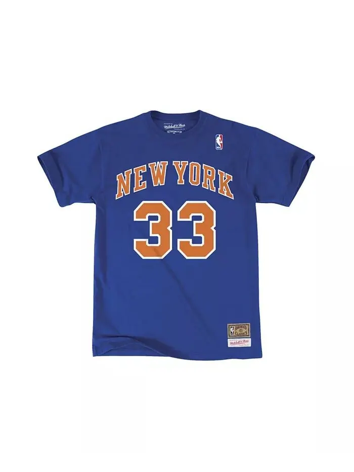 Мужская футболка Патрика Юинга New York Knicks Mitchell & Ness — изображение 1 из 2