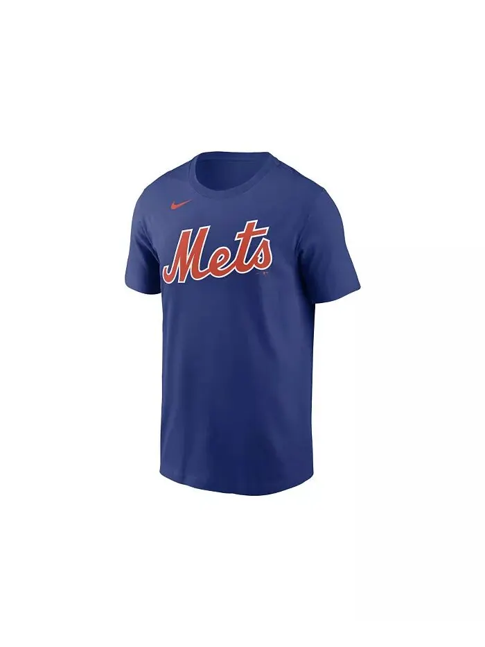 Футболка с именем и номером игрока New York Mets Men's - Франциско Линдор Nike — изображение 2 из 2