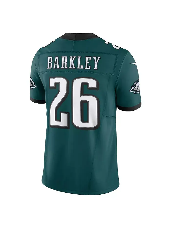 Мужская лимитированная джерси Philadelphia Eagles Vapor F.U.S.E. цвета Midnight Green с именем — изображение 2 из 3