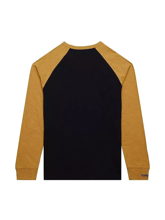 Мужская футболка с длинным рукавом Legendary Slub Raglan Vegas Golden Knights черного/золотого — изображение 2 из 5