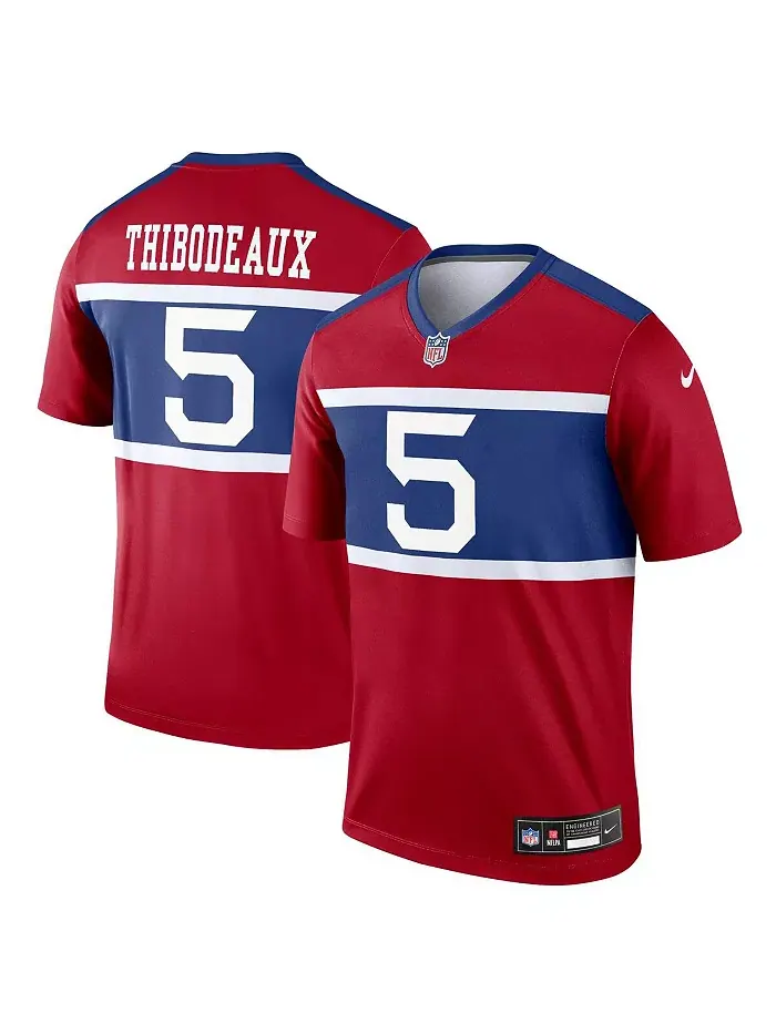 Мужская альтернативная легендарная игровая футболка Kayvon Thibodeaux Century Red New York Giants — изображение 1 из 3