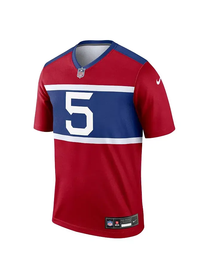 Мужская альтернативная легендарная игровая футболка Kayvon Thibodeaux Century Red New York Giants — изображение 2 из 3