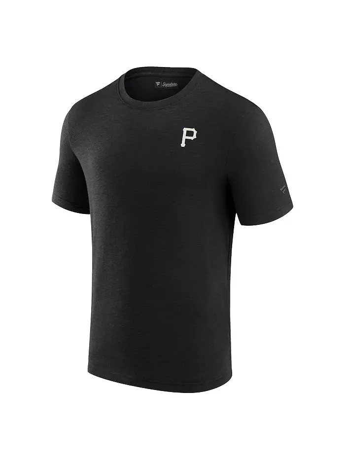Мужская черная футболка с коротким рукавом Pittsburgh Pirates из модала Fanatics Signature — изображение 3 из 3