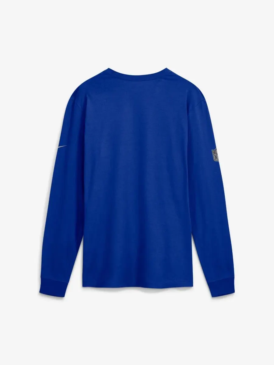 Футболка с длинным рукавом Nike Royal — изображение 2 из 2, королевский