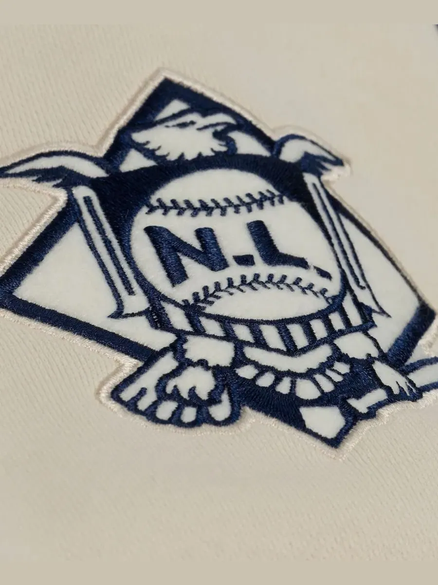 Худи с флисовой подкладкой Yacht Rock Los Angeles Dodgers Mitchell & Ness — изображение 3 из 5, бежевый
