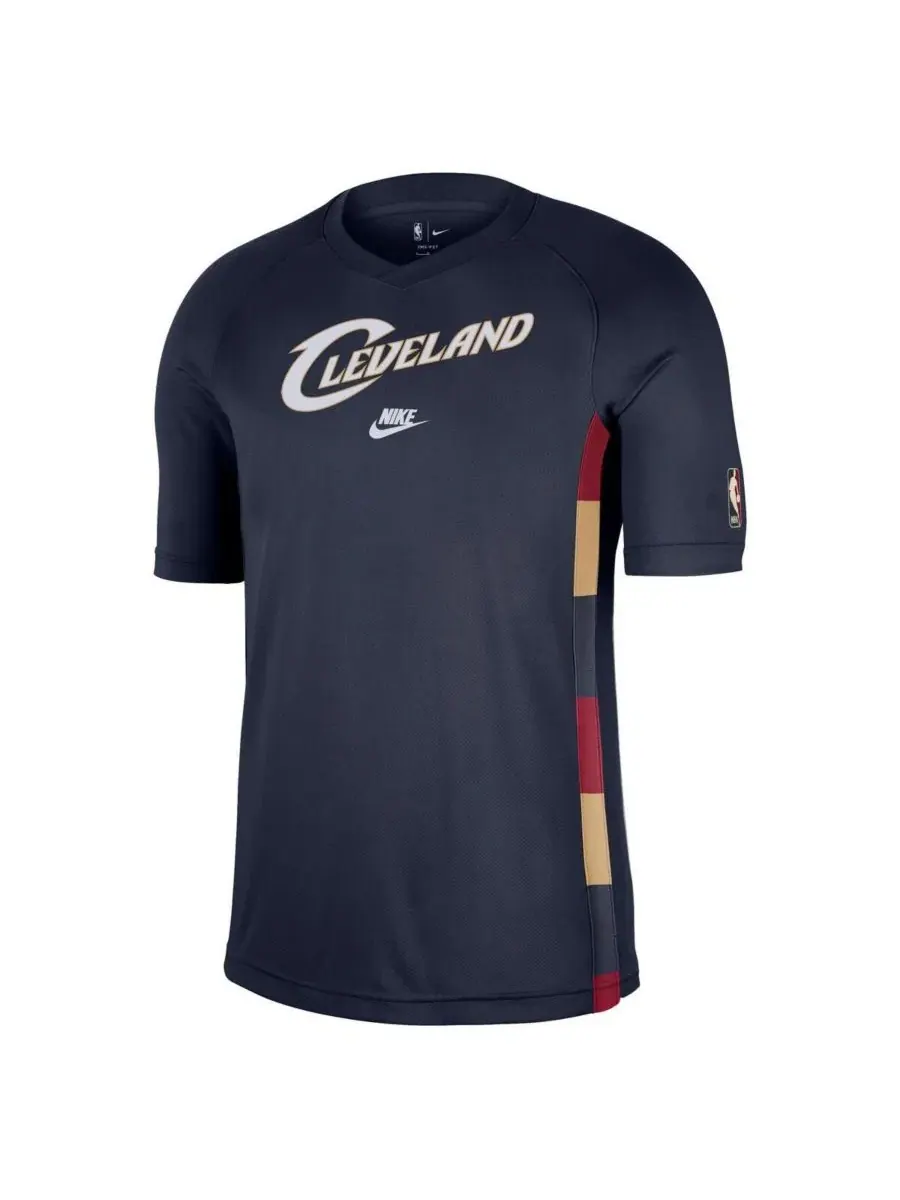 Футболка с принтом Classic Edition Hardwood Classics Nike — изображение 2 из 3, темно-синий белый