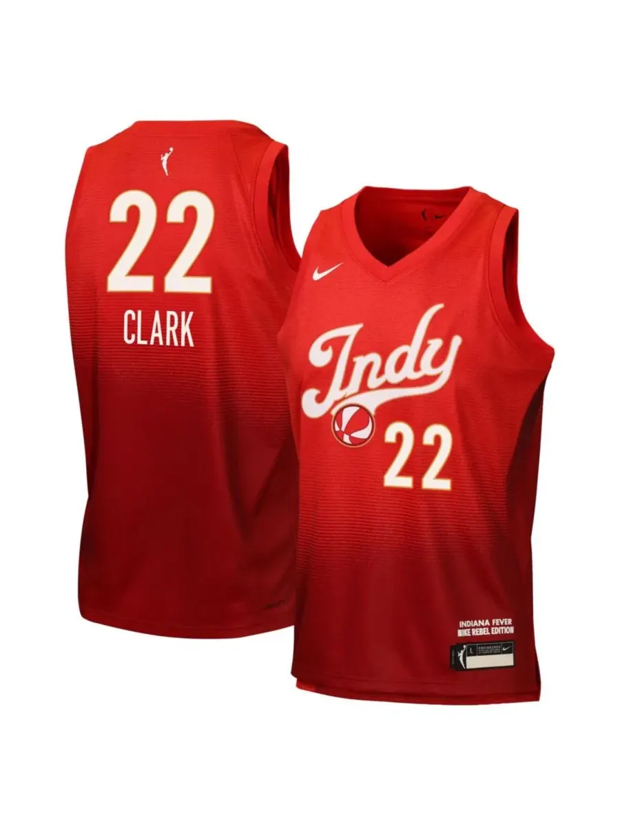 Детская майка Nike Caitlin Clark Victory Rebel Edition — изображение 1 из 3, красный