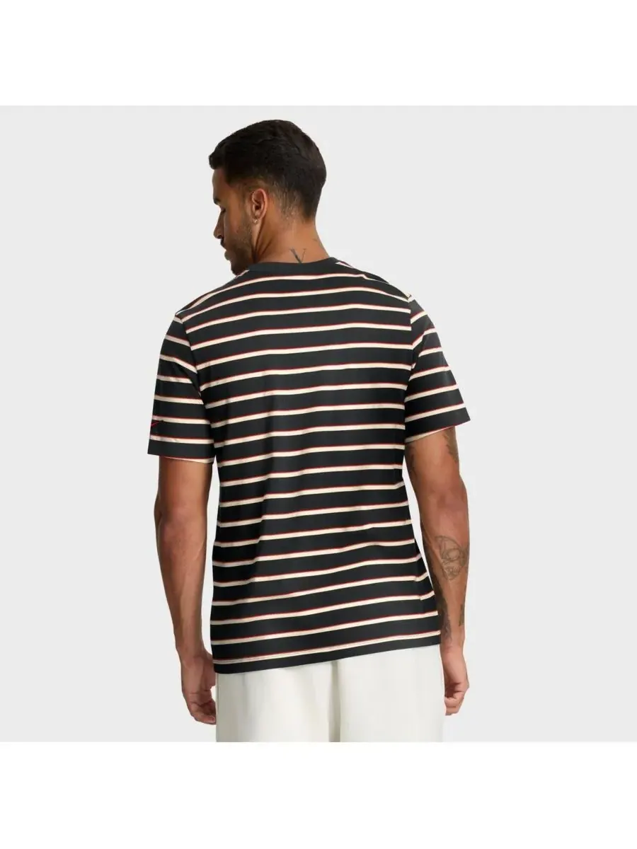 Nike Мужская черная футболка Georgia Bulldogs Athletic Prep Legacy Summit Stripe — изображение 2 из 5, черный