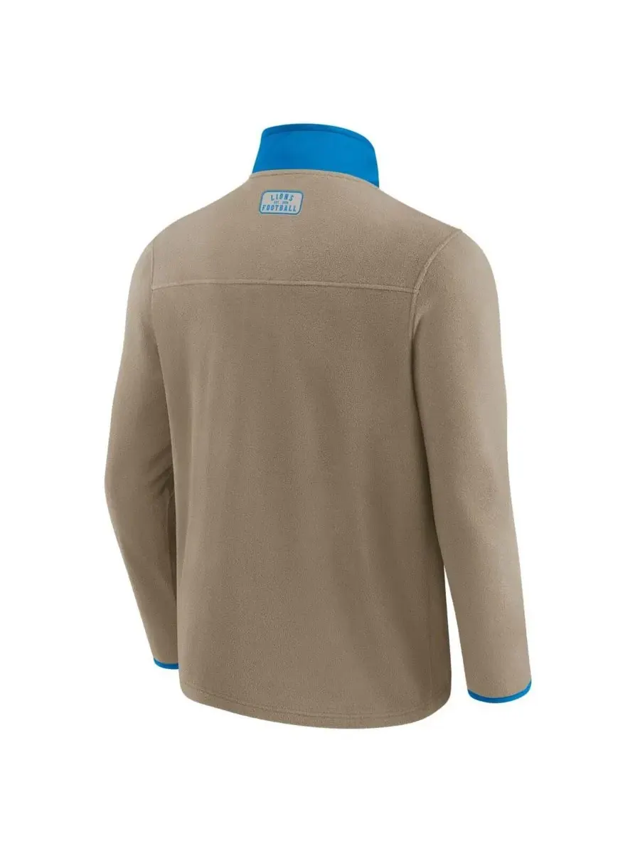 Fanatics Куртка-бомбер из плотного флиса на молнии, модель Darius Rucker Collection by x NFL — изображение 2 из 3, бежевый