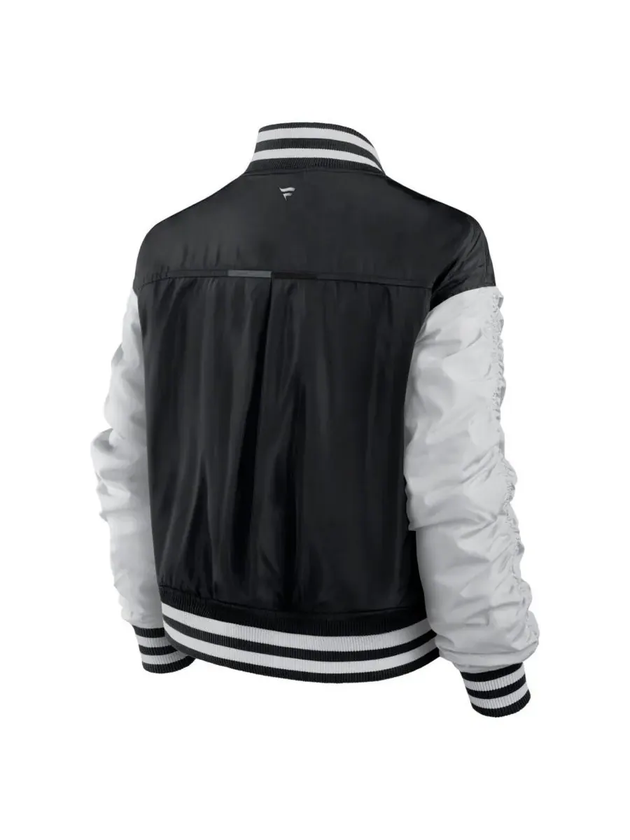 Fanatics Женская черная куртка New York Yankees Elements Wave на кнопках — изображение 3 из 3, черный