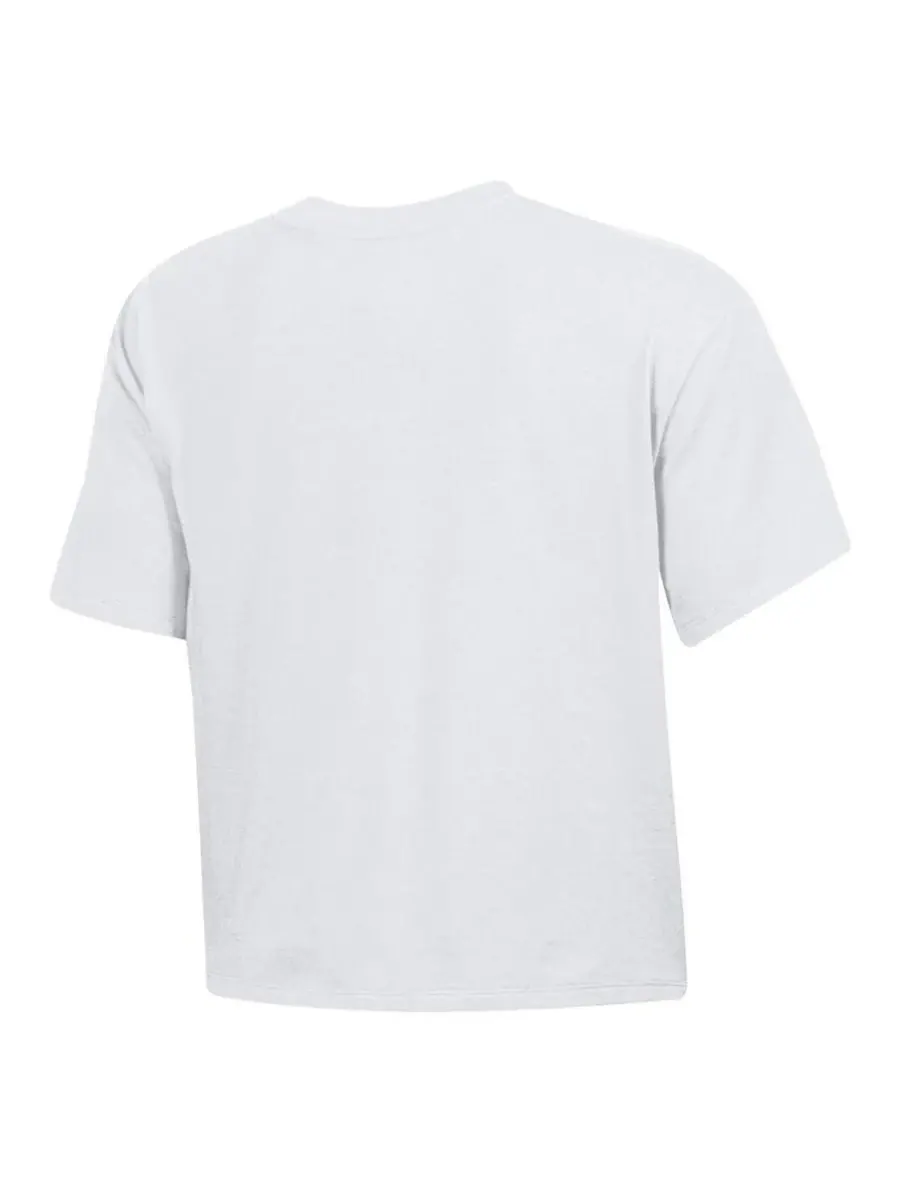 Under Armour Женская белая футболка South Carolina Gamecocks Essentials Icon Ultra-Soft Tri-Blend — изображение 3 из 3, белый