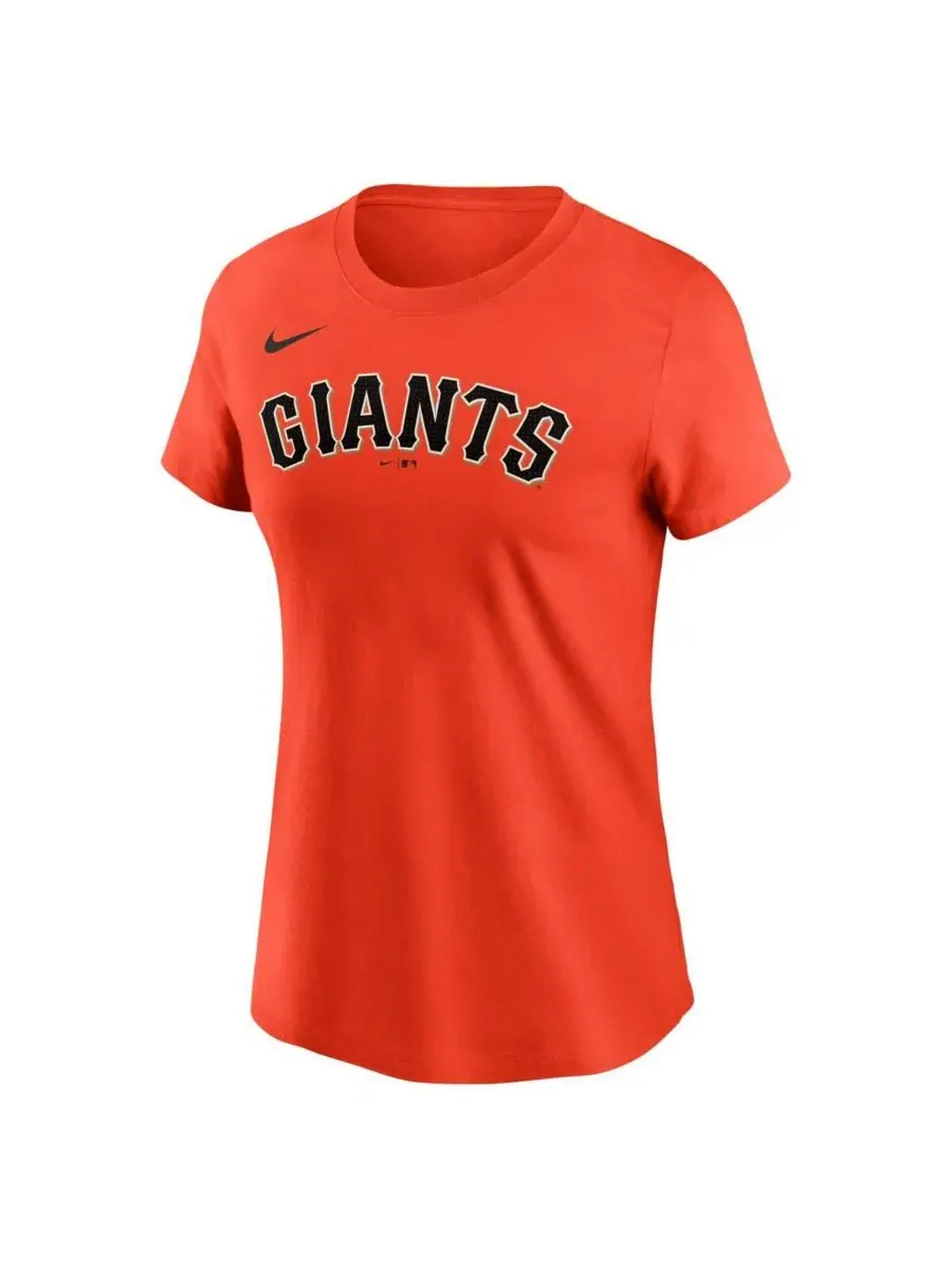 Nike Женская оранжевая футболка с номером игрока команды San Francisco Giants Джастина Верландера — изображение 2 из 3