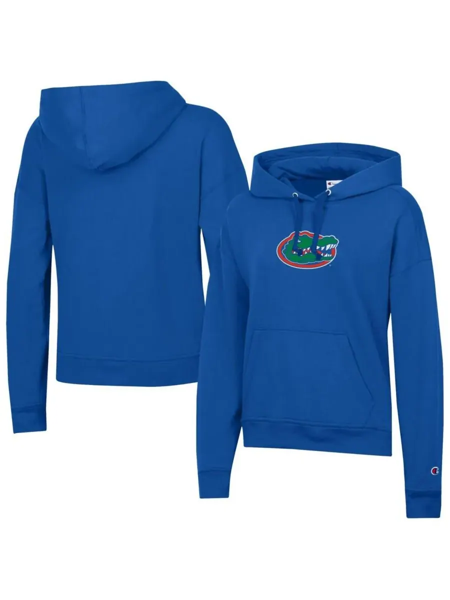 Женская флисовая толстовка Royal Florida Gators Powerblend Champion — изображение 1 из 3, королевский
