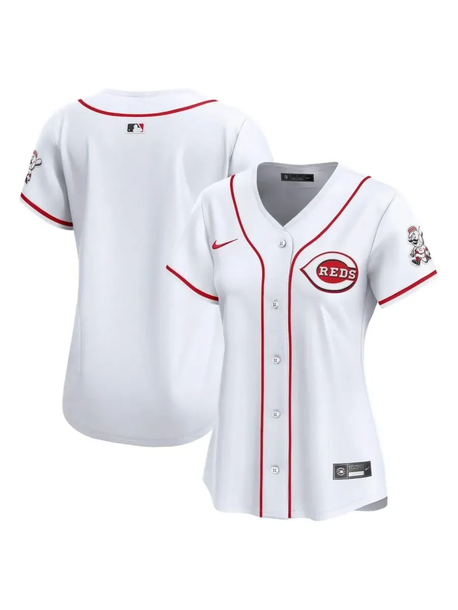 Nike Женская белая домашняя футболка Cincinnati Reds (лимитированная серия) — изображение 1 из 3, белый