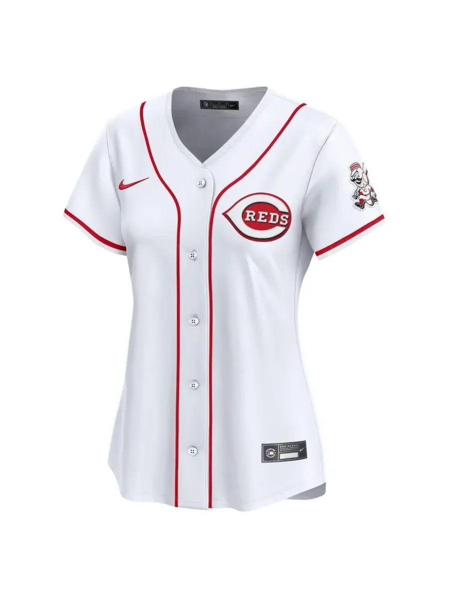 Nike Женская белая домашняя футболка Cincinnati Reds (лимитированная серия) — изображение 2 из 3, белый