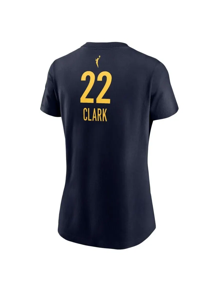 Футболка унисекс с именем и номером игрока команды Indiana Fever 2024 WNBA Draft Explorer Edition — изображение 3 из 3
