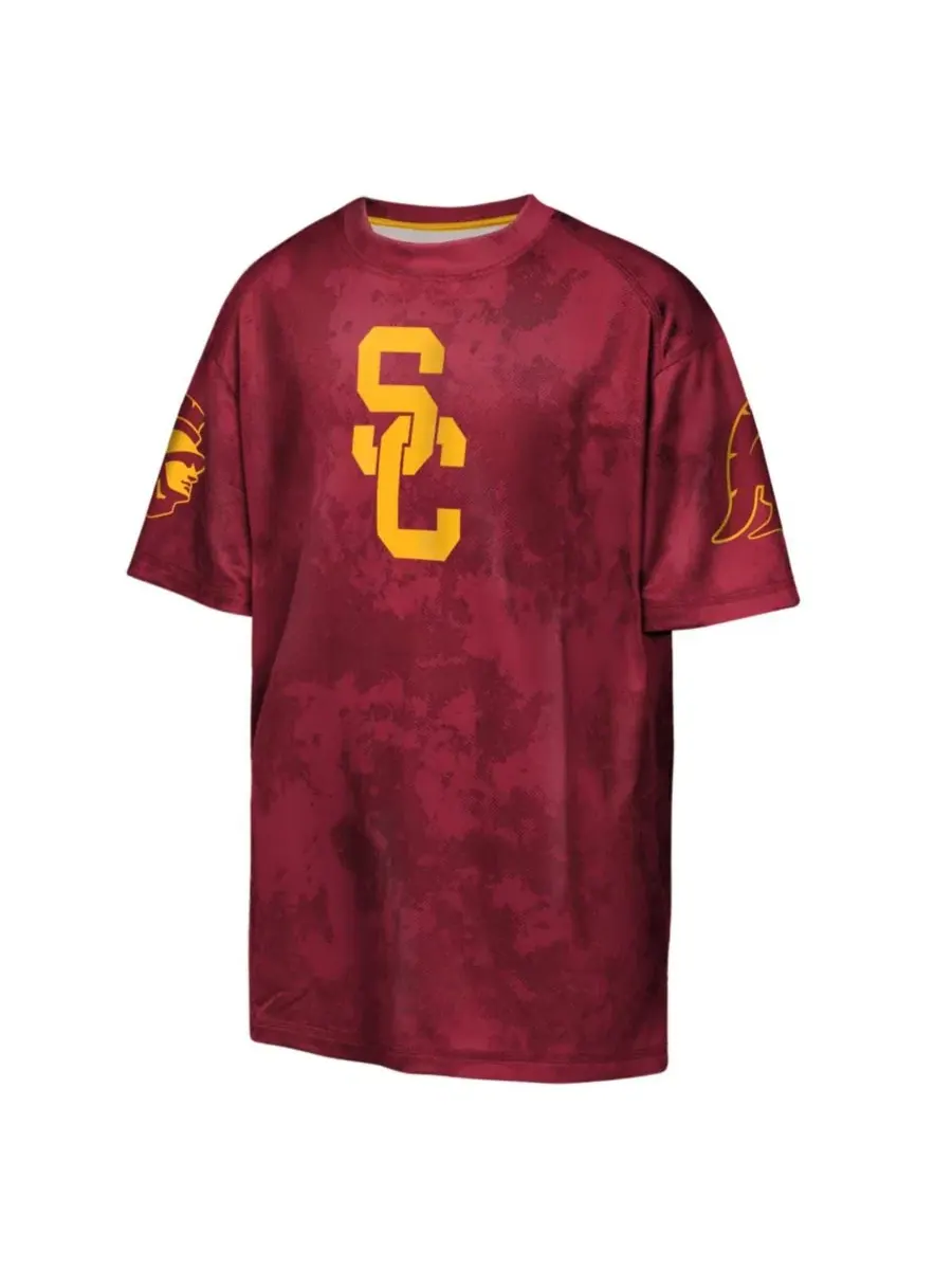Футболка с принтом USC Trojans Off-Side Outerstuff — изображение 2 из 3, красный