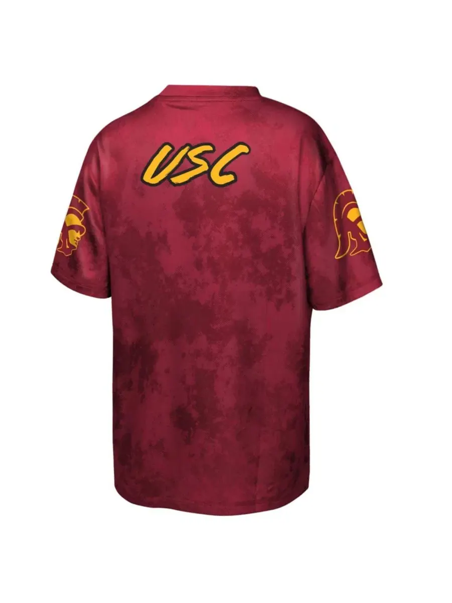 Футболка с принтом USC Trojans Off-Side Outerstuff — изображение 3 из 3, красный