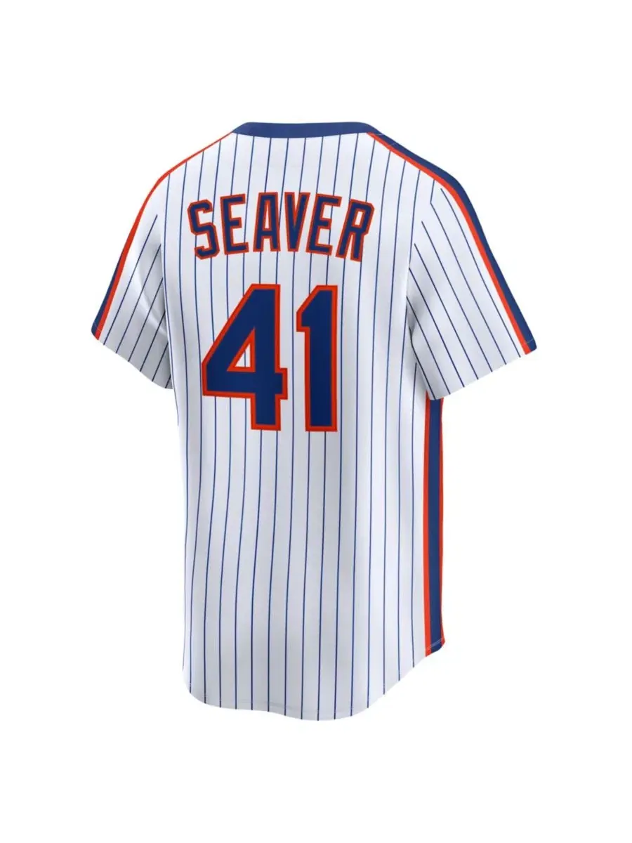 Мужская джерси-футболка с коротким рукавом, с принтом Nike Tom Seaver Cooperstown Collection Limited — изображение 2 из 3