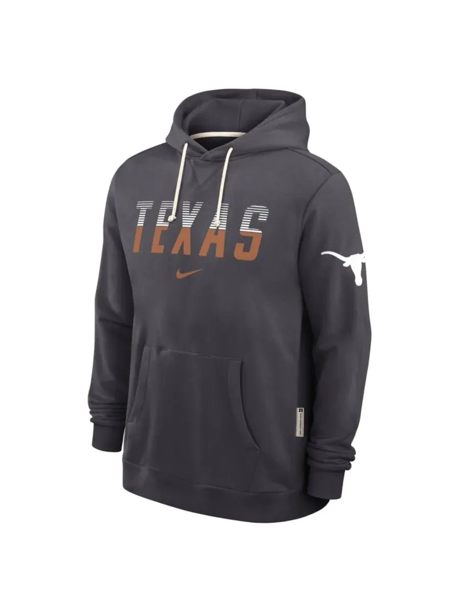 Худи с капюшоном и флисовой подкладкой, с принтом Nike — изображение 3 из 3, серый