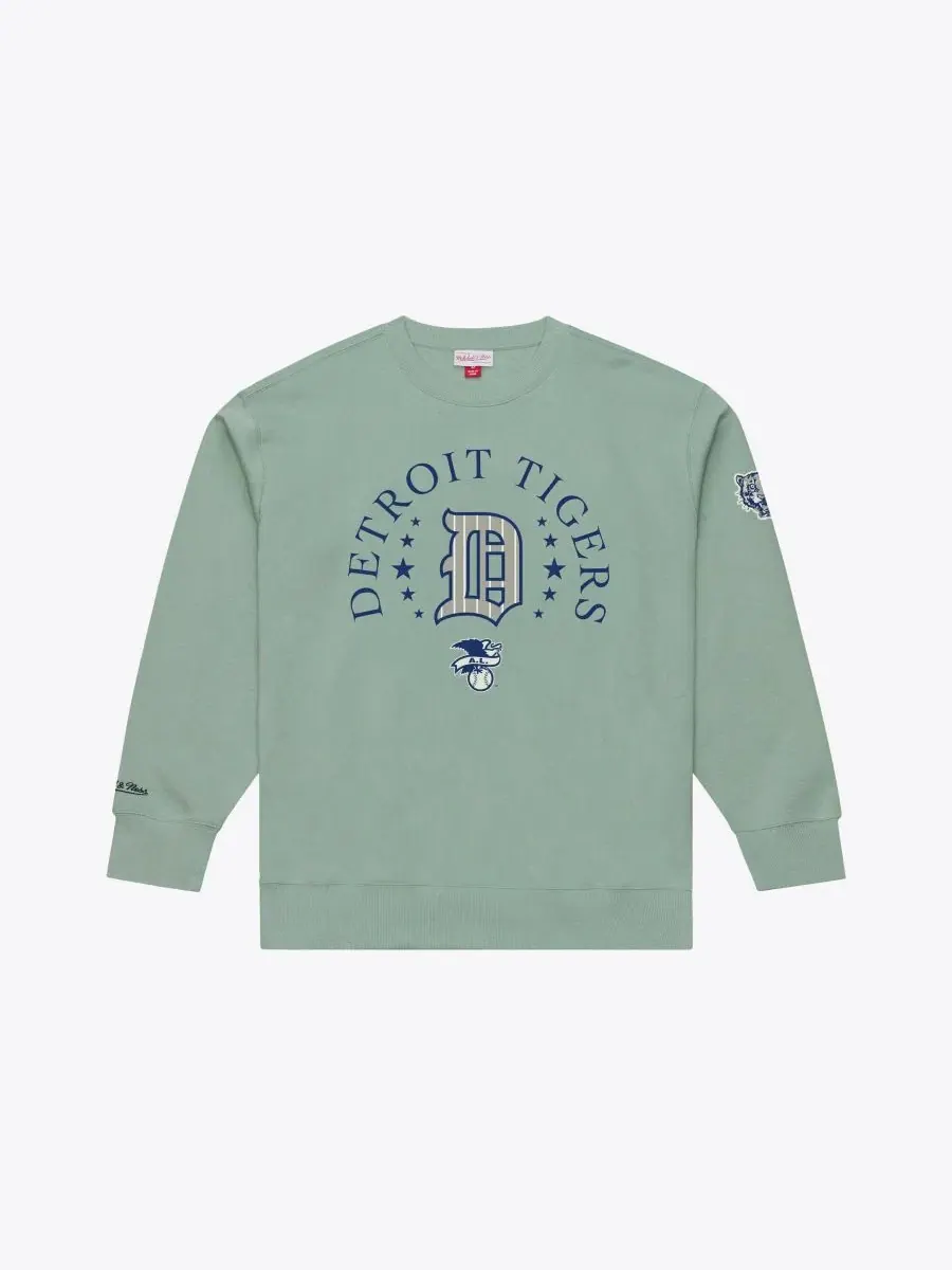 Свитшот с принтом Yacht Rock Mitchell & Ness — изображение 1 из 2, зеленый