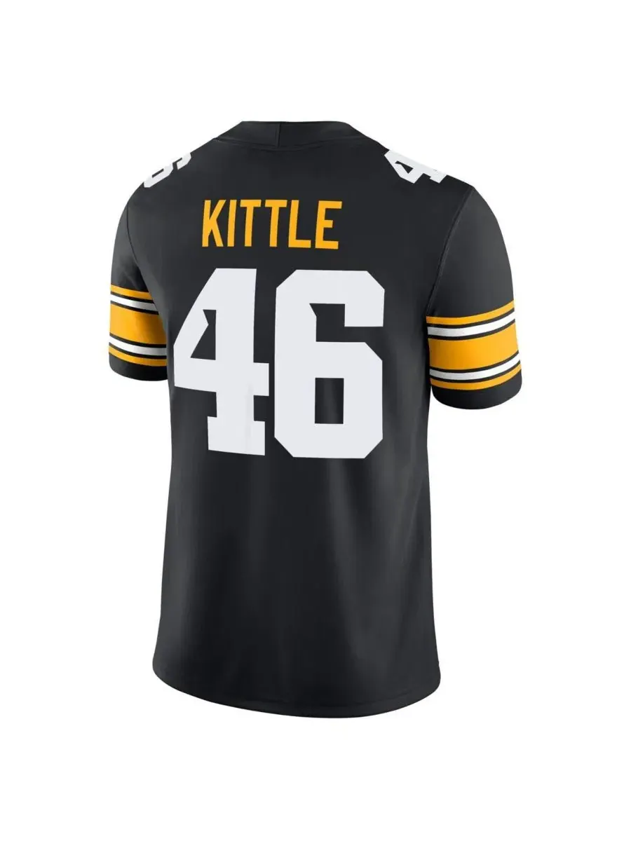 Мужская футболка Nike George Kittle 46 Iowa Hawkeyes Alumni Player Game — изображение 2 из 3, черный
