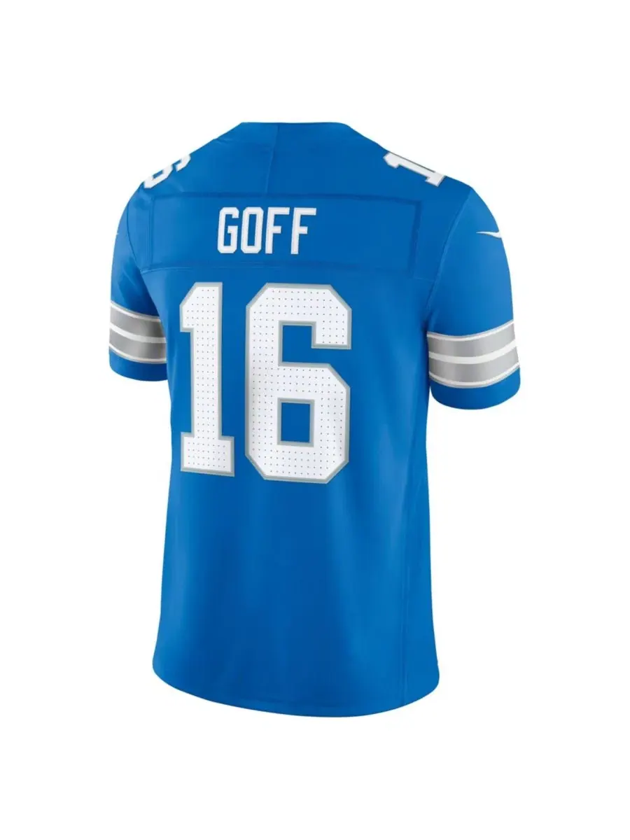 Джерси Nike Jared Goff Detroit Lions Vapor F.U.S.E. Stitched Limited — изображение 2 из 3, синий