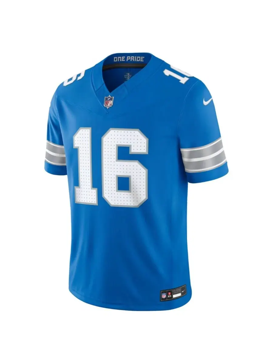 Джерси Nike Jared Goff Detroit Lions Vapor F.U.S.E. Stitched Limited — изображение 3 из 3, синий