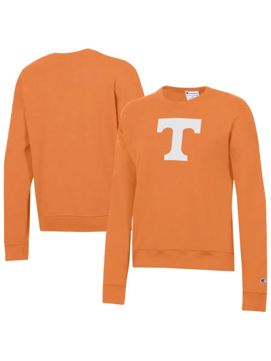 Свитшот женский с длинным рукавом Tennessee Volunteers Powerblend Champion — изображение 1 из 3, оранжевый