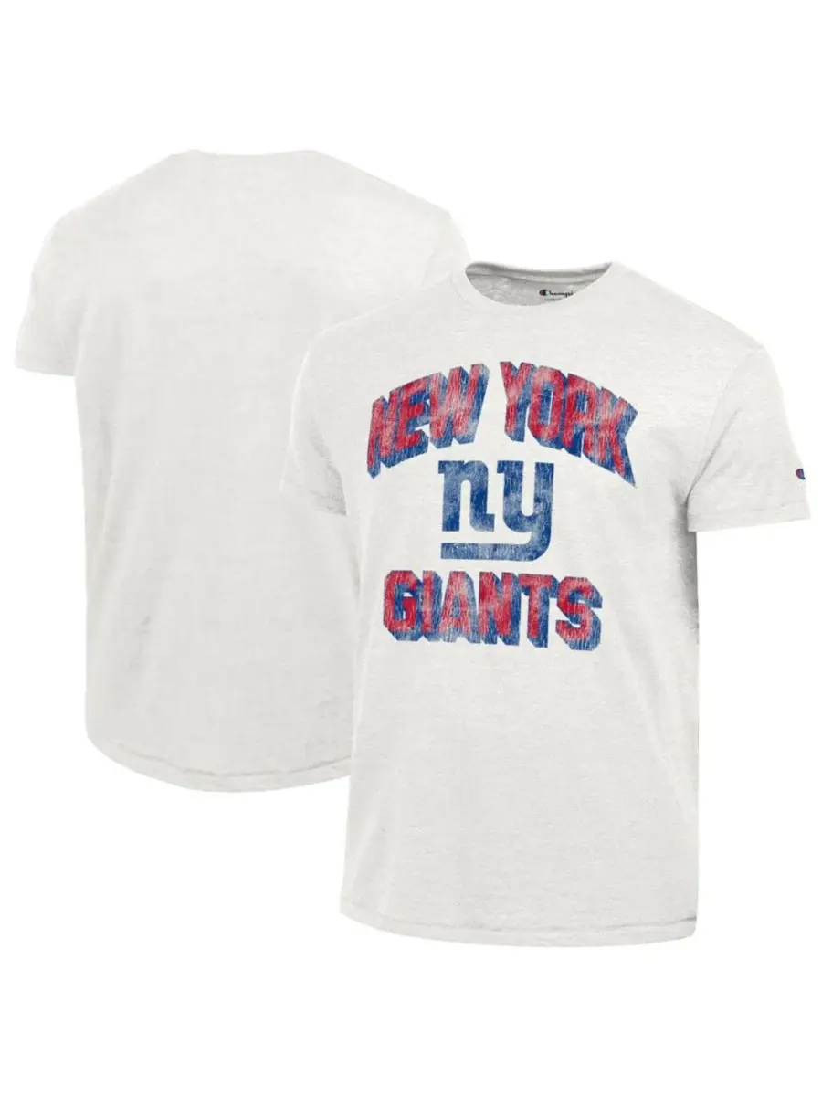 Футболка с принтом New York Giants Ultimate Tri-Blend Champion — изображение 1 из 3, белый