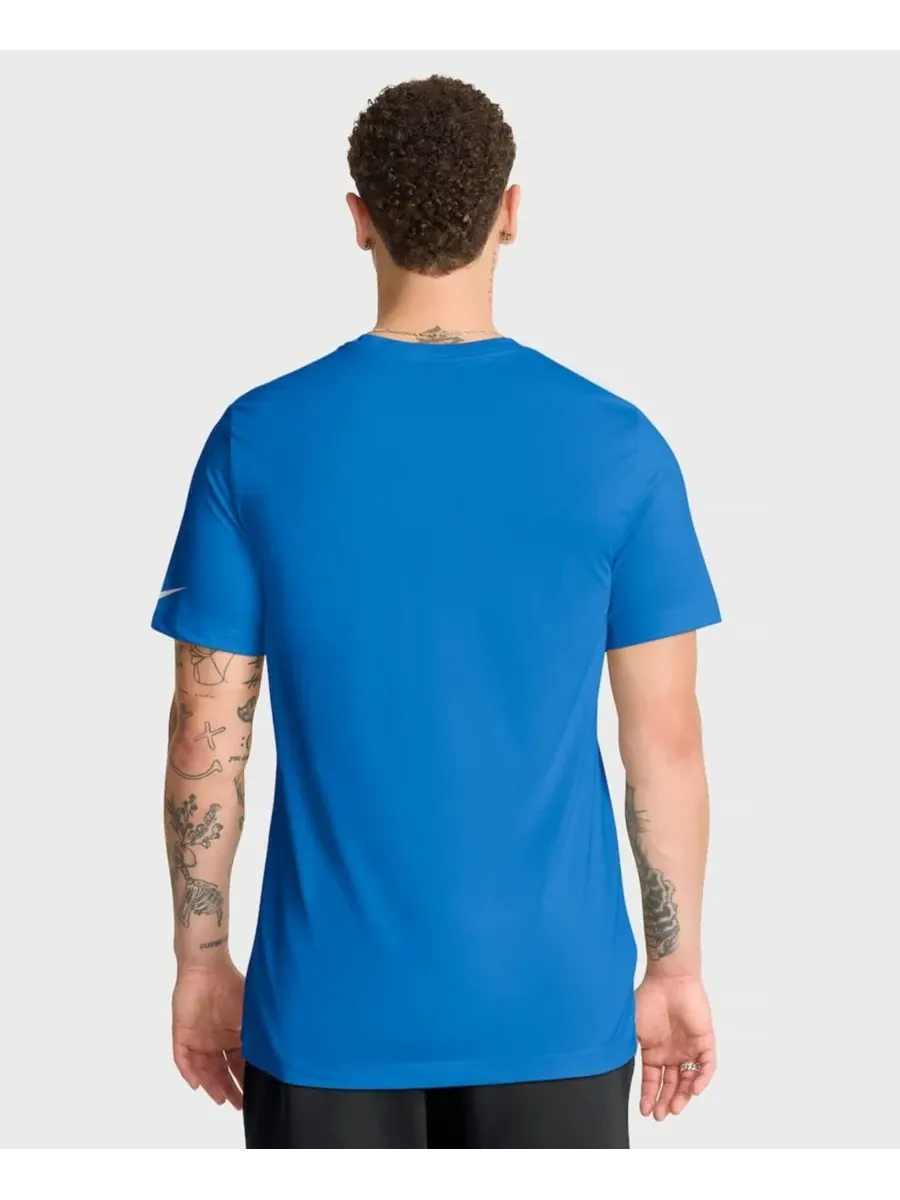 Футболка с коротким рукавом Nike Legend Icon Dri-FIT — изображение 4 из 5, синий