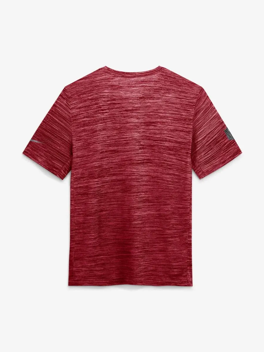 Футболка с коротким рукавом и кросс-дай принтом, модель Arizona Cardinals Sideline Double Covered — изображение 2 из 5