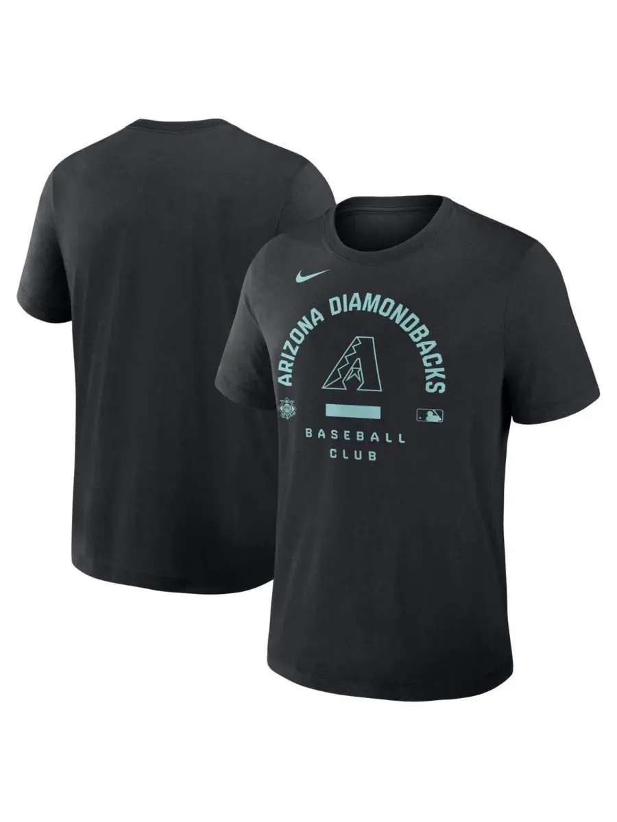 Футболка с коротким рукавом Early Work Tri-Blend Dri-FIT Nike — изображение 1 из 3, черный