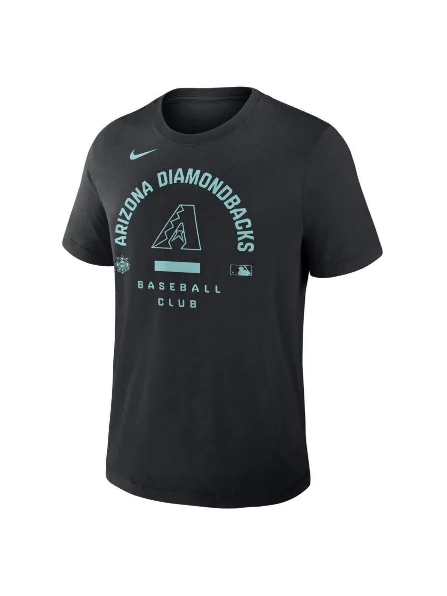 Футболка с коротким рукавом Early Work Tri-Blend Dri-FIT Nike — изображение 2 из 3, черный