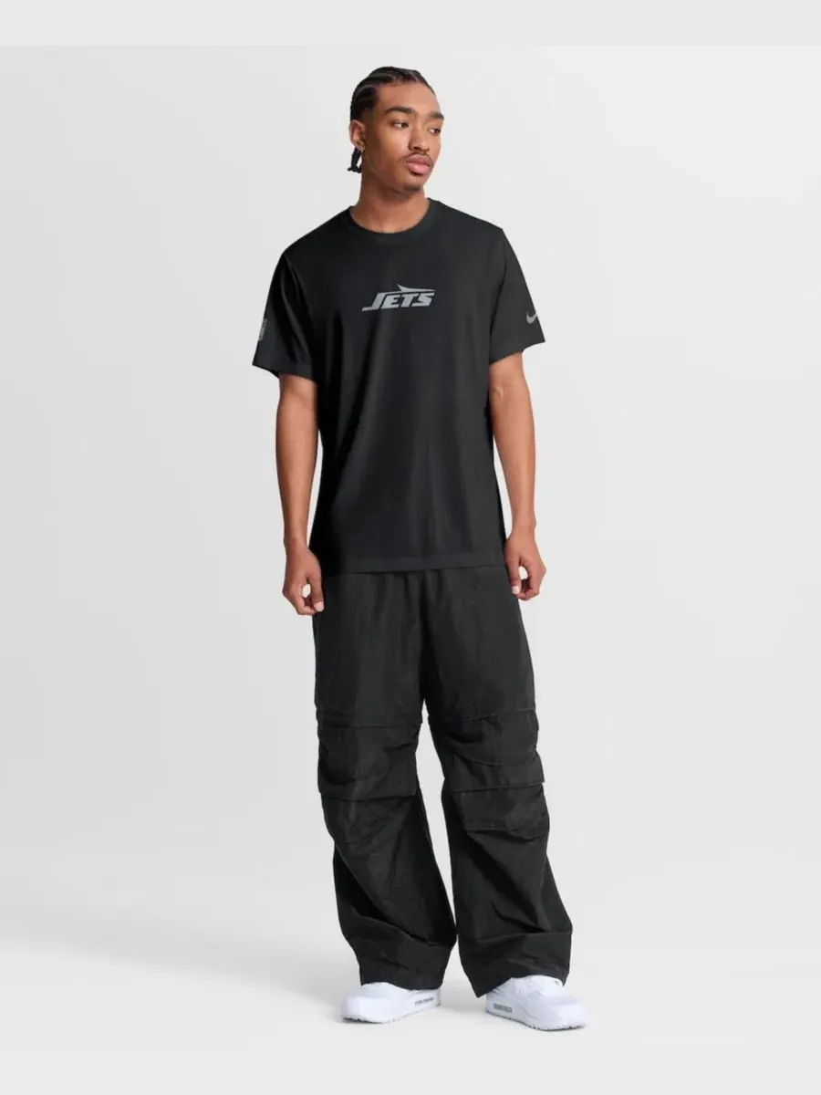 Футболка с принтом New York Jets Sideline Lead The Charge Legend Dri-FIT Nike — изображение 5 из 5, черный