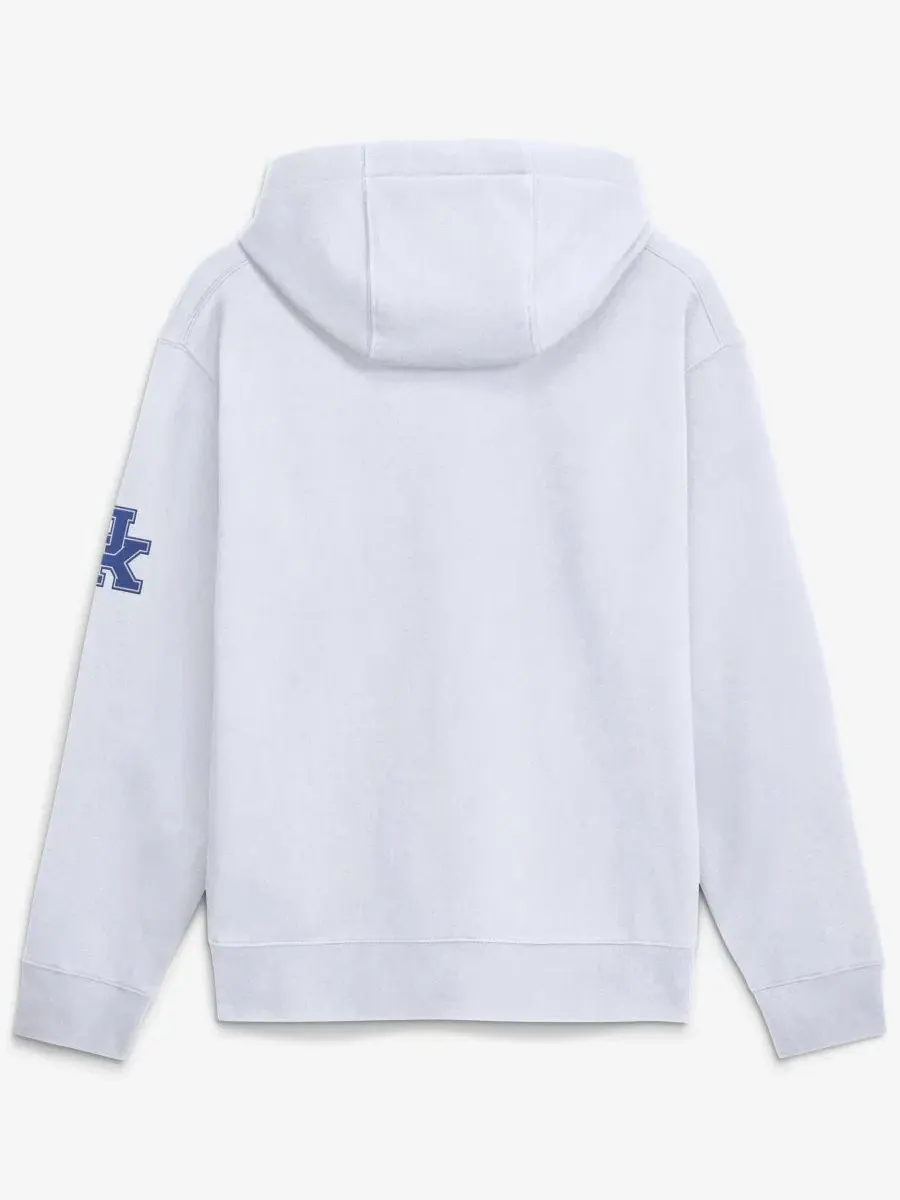 Худи с капюшоном с флисом, с принтом, Kentucky Wildcats 2026 Sideline Club Nike — изображение 2 из 2, белый