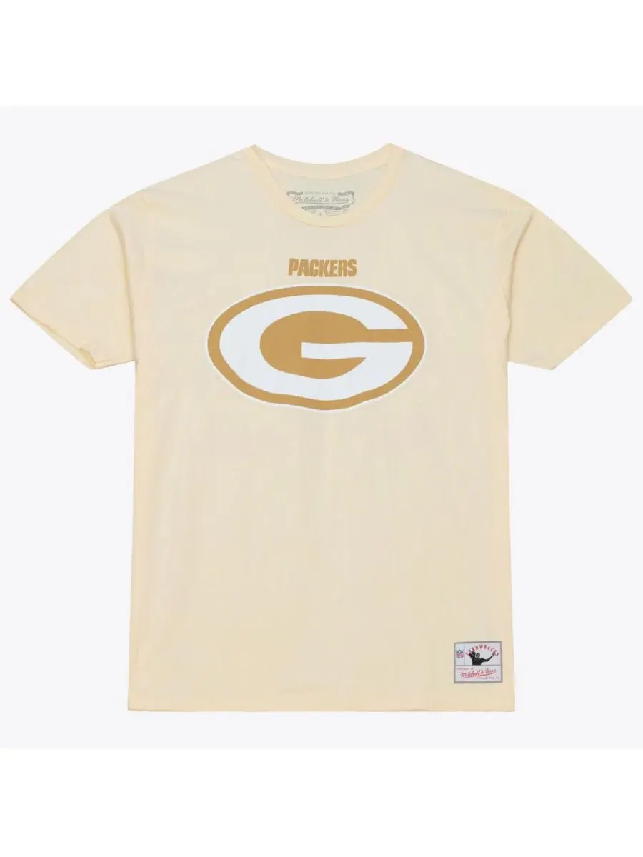 Футболка мужская с именем и номером игрока Sandman Mitchell & Ness — изображение 4 из 4, бежевый