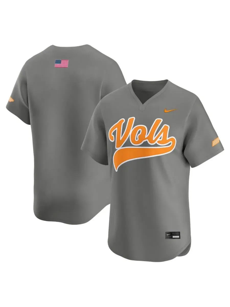 Бейсбольная джерси Nike Alternate Limited Tennessee Volunteers, серая — изображение 1 из 3, серый