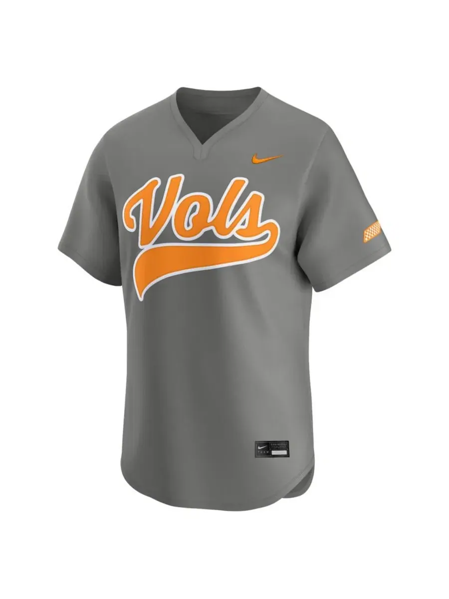 Бейсбольная джерси Nike Alternate Limited Tennessee Volunteers, серая — изображение 2 из 3, серый