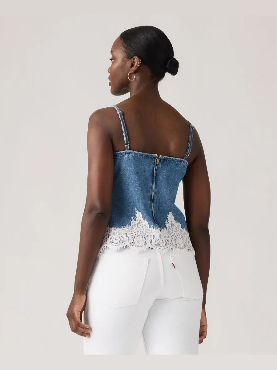 Топ-майка без рукавов с V-образным вырезом Levi's, Slipped My Mind — изображение 4 из 4