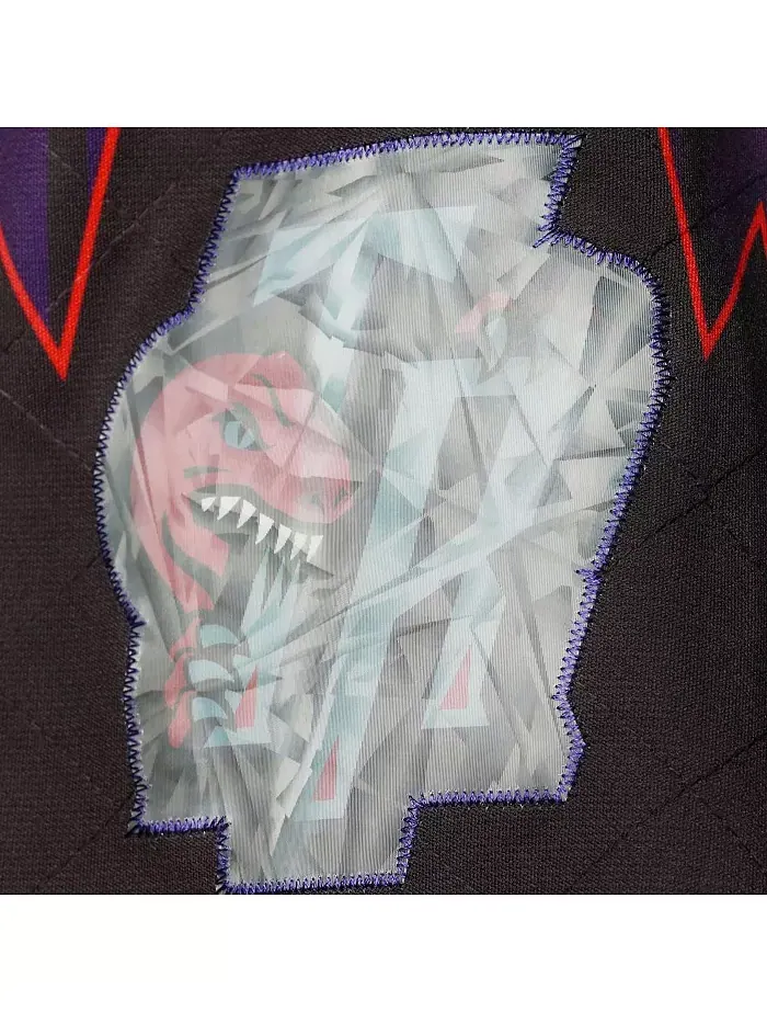 Мужские шорты Toronto Raptors 1998 Hardwood Classics 75th Anniversary Swingman, фиолетовые Mitchell — изображение 4 из 4