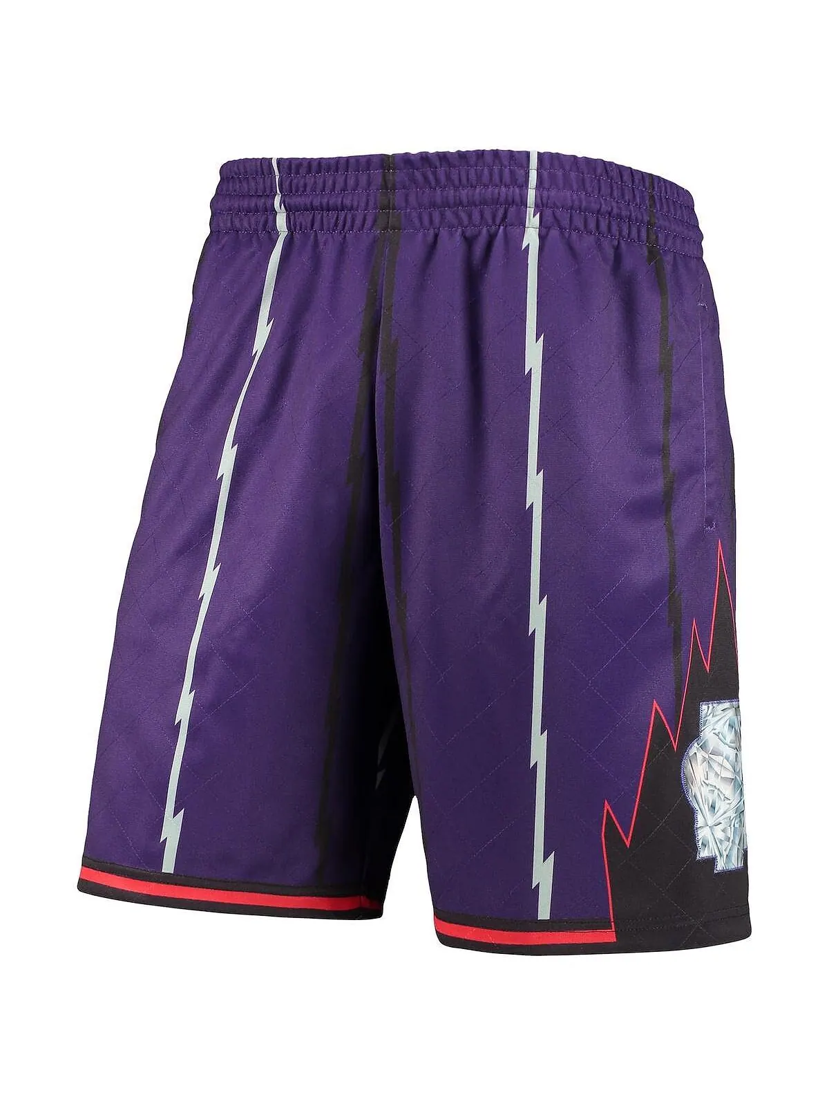Мужские фиолетовые шорты toronto raptors 1998 hardwood classics 75th anniversary swingman Mitchell — изображение 2 из 4